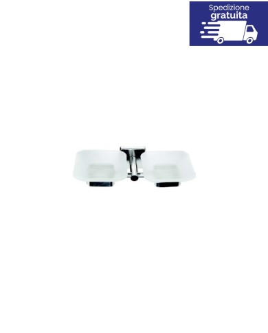 Portasapone - Serie Quattro Cromo