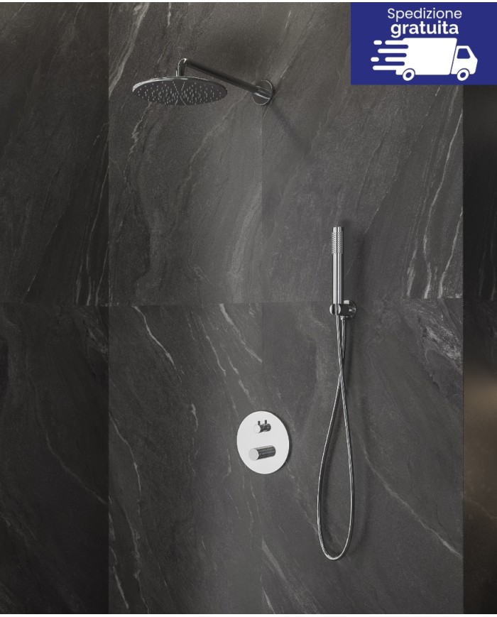 Set doccia - Serie Joan Brass Pattern