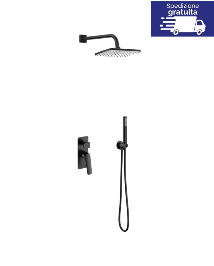 Set doccia - Serie Lea Gun Metal