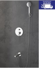 Set doccia con miscelatore da incasso - Tipologia Cascada